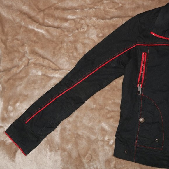 Eckored Ecko Outerwear Zip Up Jacket - Length 21 - Shoulders 13.5 - Arm Pits 15 - Picture 6 of 15